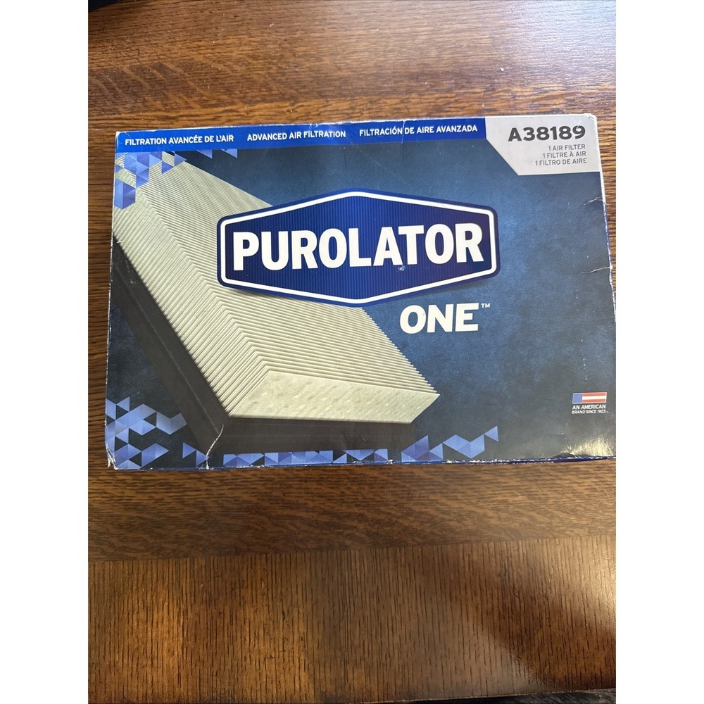 Air Filter-VIN: B, FI Purolator A38189